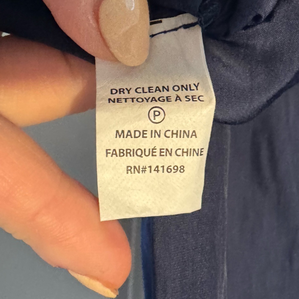 Ramy Brook NWT Katie chain link halter top in navy - Picture 5 of 7